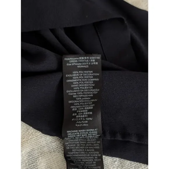 Tory Burch Ariana Tunic Top Blue White Size 2 / XS - Picture 9 of 13